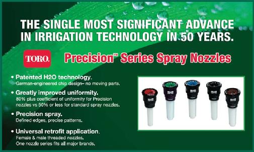 Toro Water Saving Sprinkler Nozzles